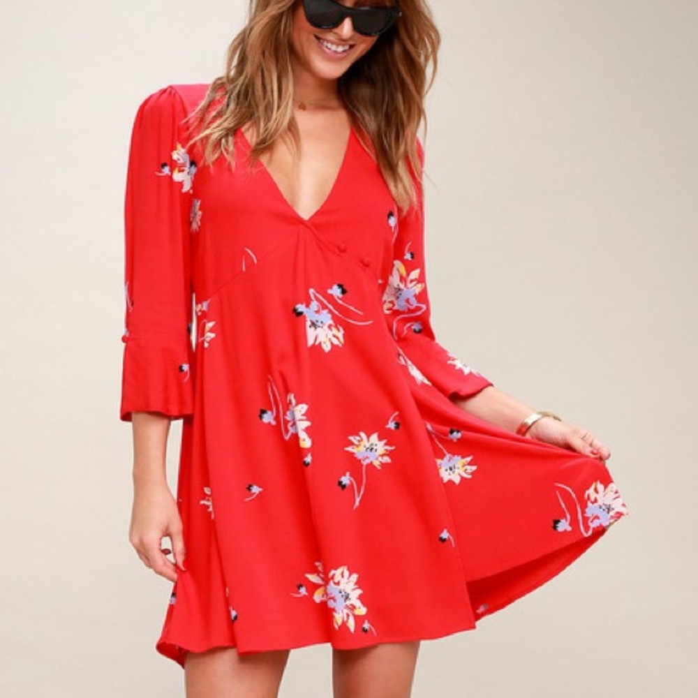 Free People Wrap Dress 